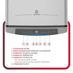 Ariston VELIS LUX ABSE DRY WIFI 80